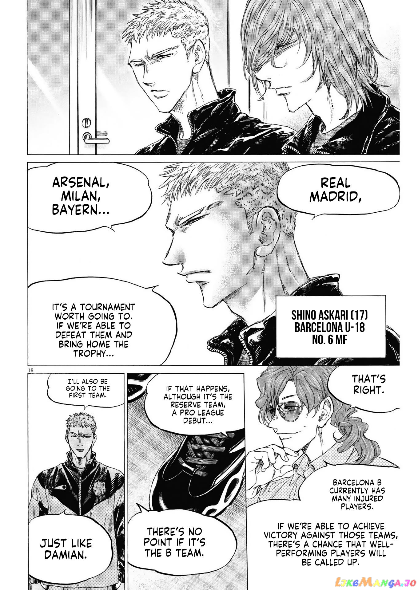 Ao Ashi, Chapter 337 image 18